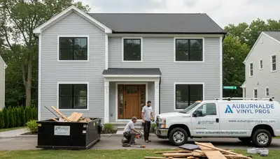 Professional vinyl siding installation by experts in Medford MA homes