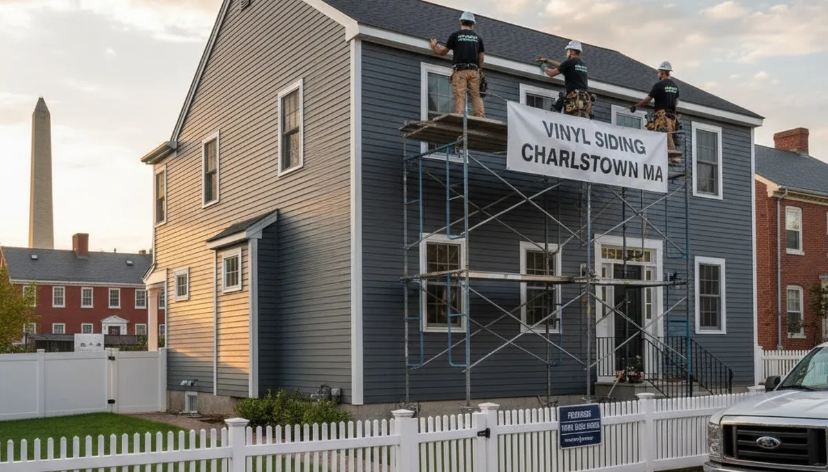 Professional vinyl siding installation by experts in Medford, MA homes
