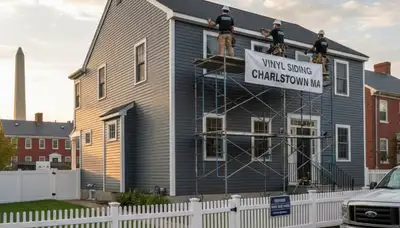 Professional vinyl siding installation by experts in Medford, MA homes
