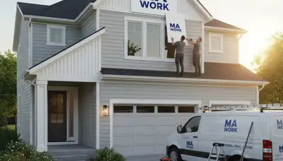 Vinyl siding installation by local contractors in Medford MA homes