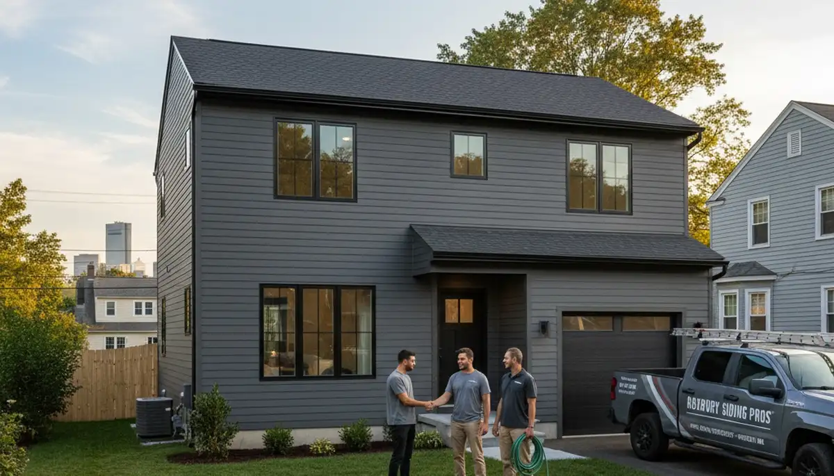 Professional vinyl siding installation service in Medford MA by vinylsidingmedford.com
