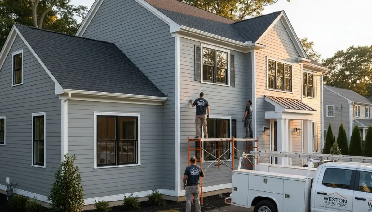 Professional vinyl siding installation in Medford MA homes by local exterior experts