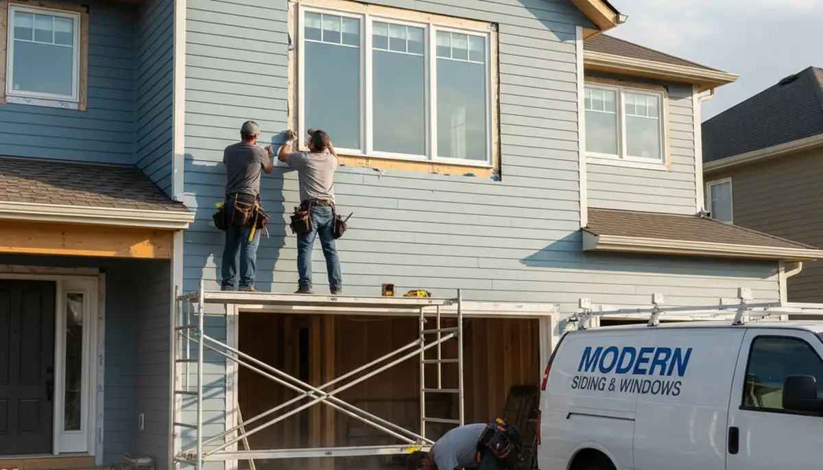 Professional window installation with vinyl siding in Medford, MA by Next Level Exteriors